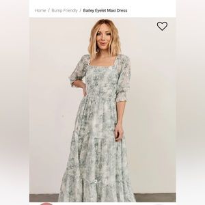 Green Baltic Born maxi dress